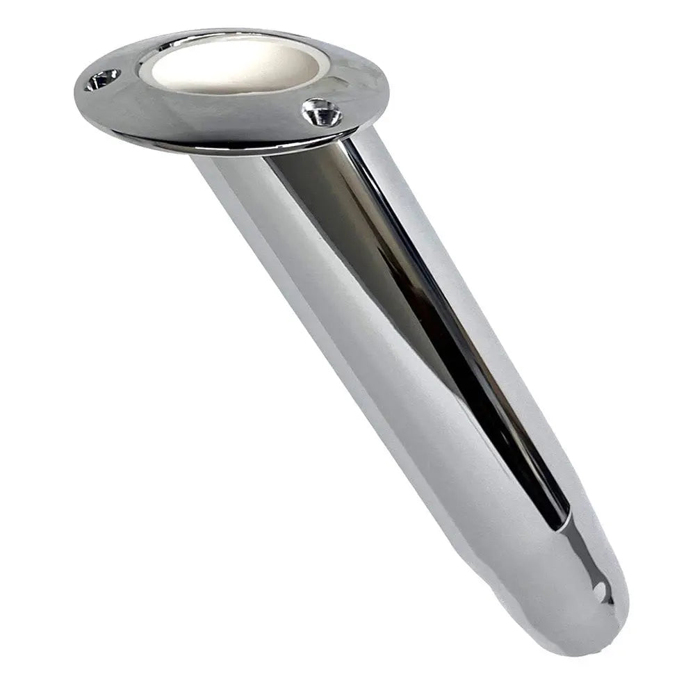 Rupp Marine 30 Degree Large HD Swivel Rod Holder - Stainless Steel with 360° Swivel