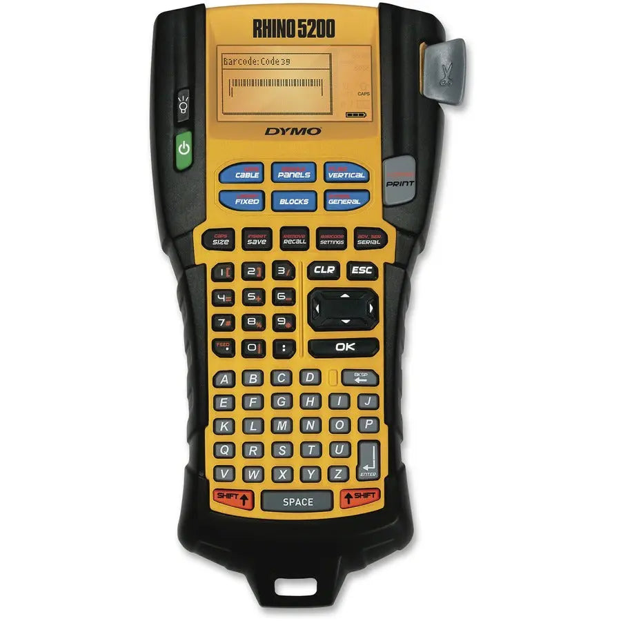 Dymo RhinoPRO 5200 Label Maker – Industrial-Strength Handheld Label Printer for Wires, Panels, and Asset Management