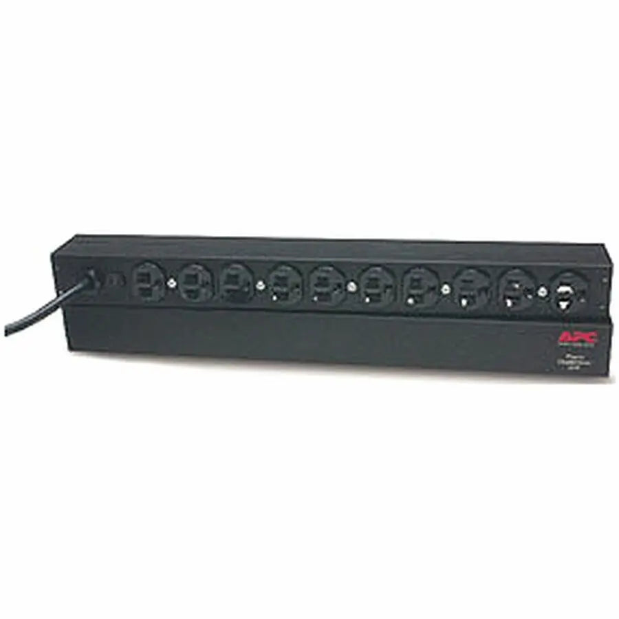 APC NetShelter Basic Rack PDU, 1U, 15A, 120V, 10 NEMA 5-15 Outlets by Schneider Electric SA