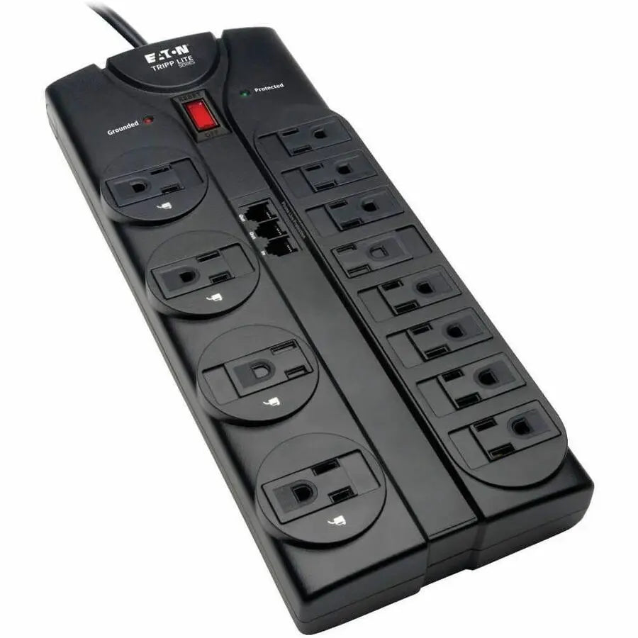 Eaton Corporation TLP1208TEL Protect It! 12-Outlet Surge Protector with 8 ft. Cord and 2160 Joules of Power Protection
