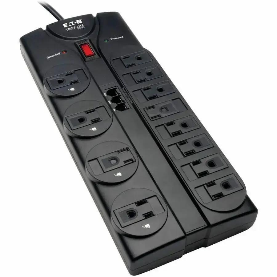 Eaton Corporation TLP1208TEL Protect It! 12-Outlet Surge Protector with 8 ft. Cord and 2160 Joules of Power Protection by Eaton Corporation