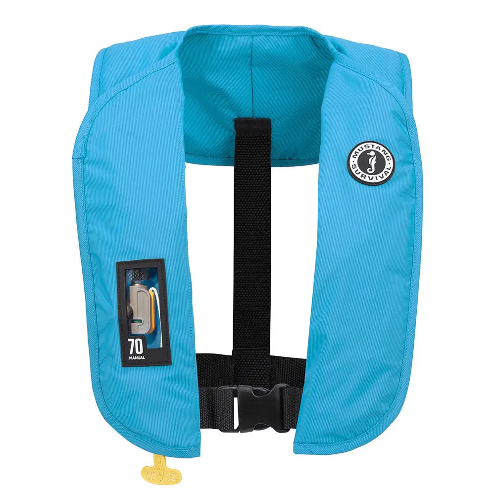 Mustang Survival MIT 70 Manual Inflatable PFD - Azure (Blue)