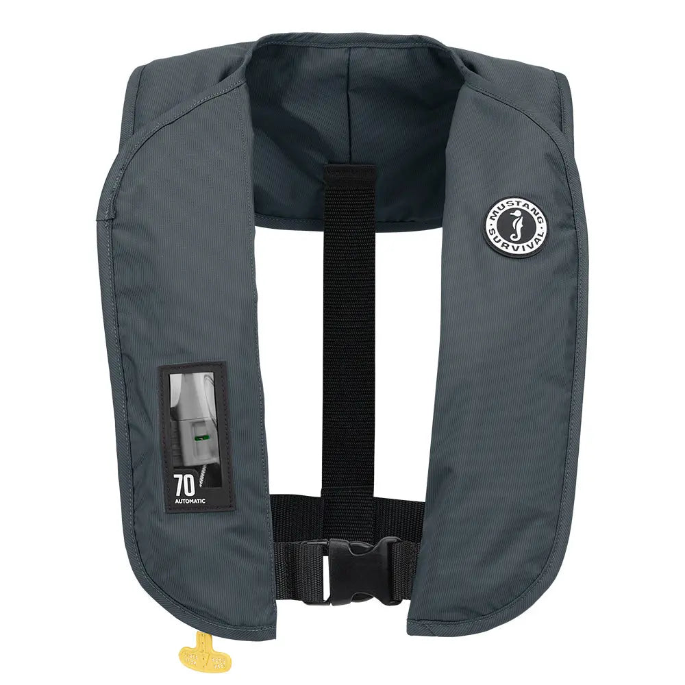 Mustang Survival MIT 70 Automatic Inflatable Personal Flotation Device in Admiral Gray