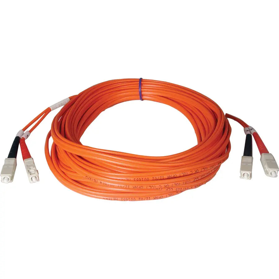 Eaton Corporation Tripp Lite N506-01M 1 Meter Duplex Multimode Fiber Optic Patch Cable SC/SC