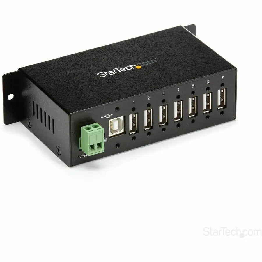 StarTech.com ST7200USBM Mountable Rugged Industrial 7-Port USB 2.0 Hub