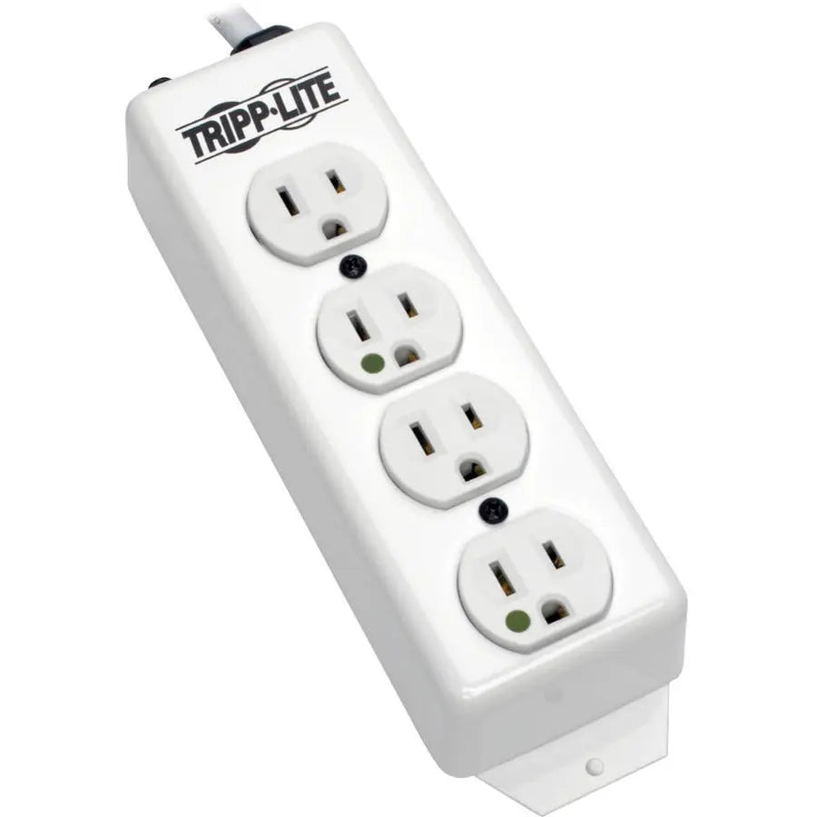 Tripp Lite by Eaton Safe-IT Medical-Grade Power Strip PS-415-HG with 4 Hospital-Grade Outlets and 15 ft Cord