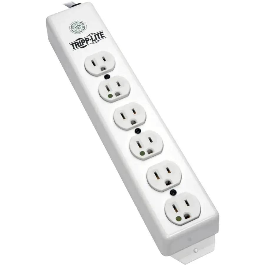 Eaton Corporation Tripp Lite PS-615-HG Medical-Grade Power Strip with 6 Hospital-Grade Outlets and 15 ft. Cord by Eaton Corporation