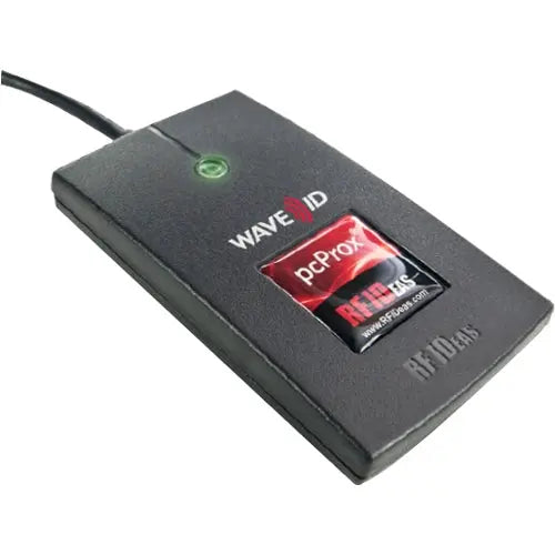 RF IDeas pcProx 82 Card Reader Access Device – Desktop Magnetic Stripe & Proximity Card Reader
