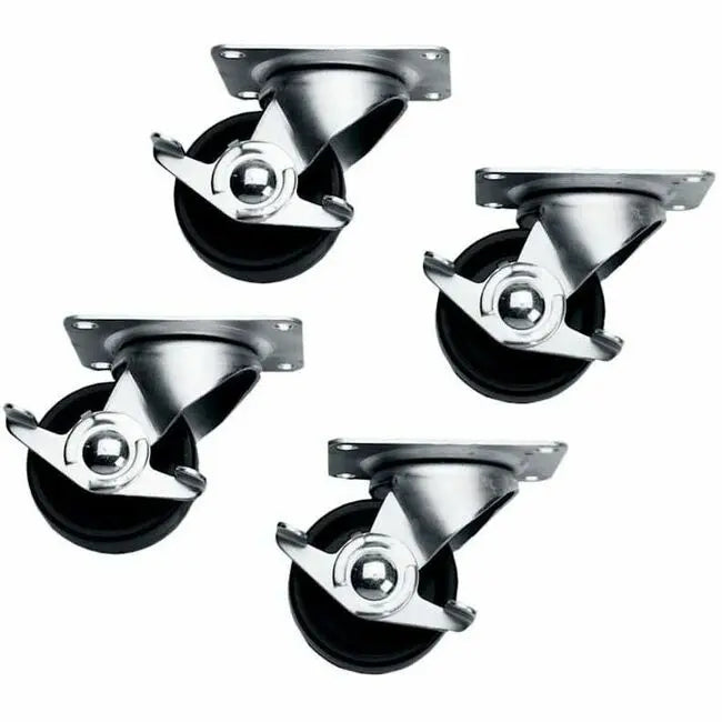 Middle Atlantic Slim 5 Series Caster Kit with Locking Casters - Model 5WL by Legrand Group
