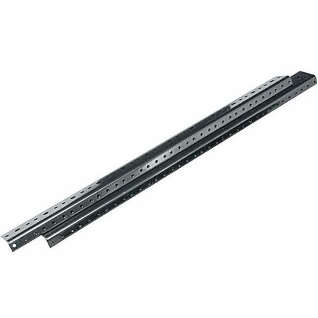 Legrand Middle Atlantic RK-RR6 6U Steel Rack Rail with 10-32 Threaded Mounting for Equipment and Storage