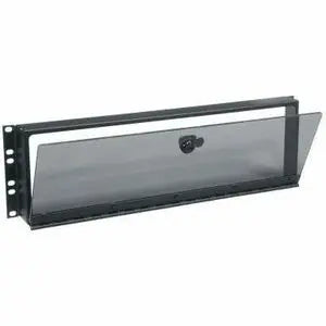 Legrand Group Middle Atlantic 3RU Fixed Security Cover with Hinged Plexi Door