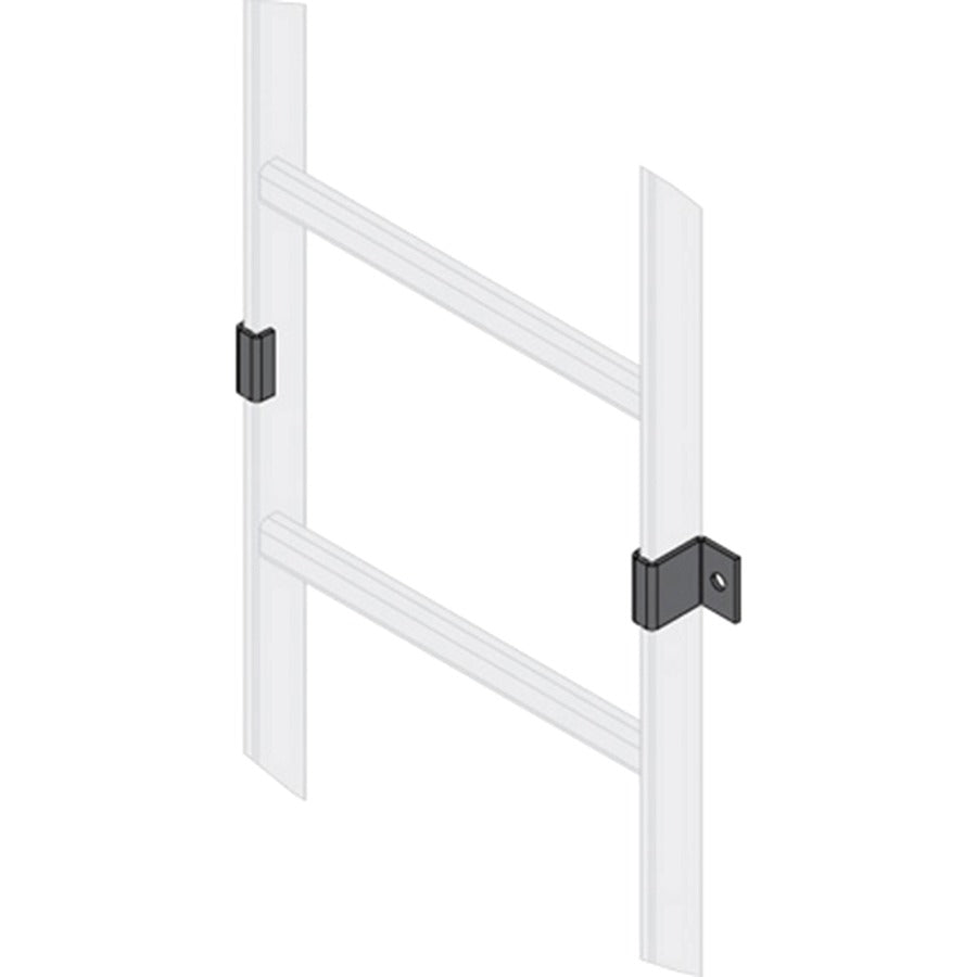 Middle Atlantic CLH-RWC-6 Ladder Wall Clamp, 6-Piece Pack