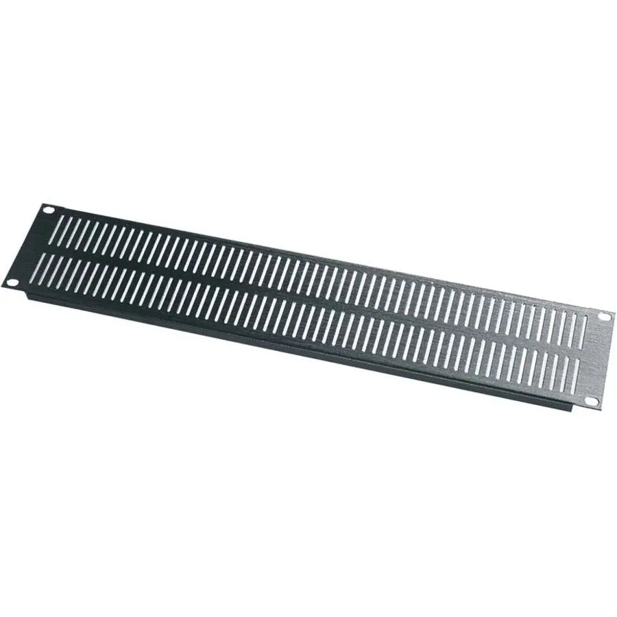 Middle Atlantic EVT2 2U Vent Panel - Black Steel Flanged Design for Server Racks