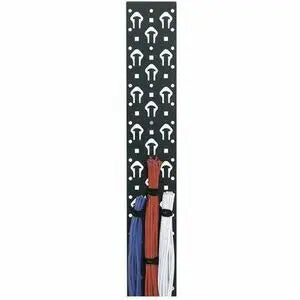 Legrand Group Middle Atlantic 40RU Lace Strip with Tie Posts - 4.75In Wide Cable Management System