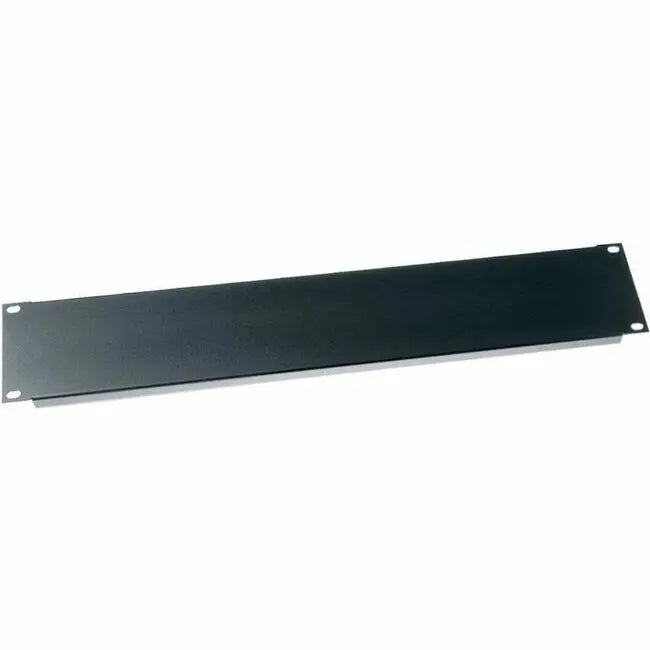 Legrand Group PBL2 2U Black Aluminum Flange Panel for Rack Mounting