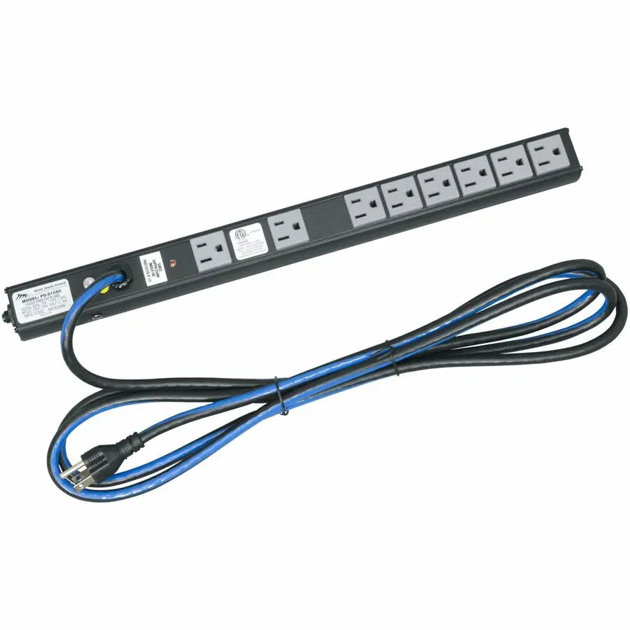 Legrand Group Middle Atlantic PD Series Slim High-Density 15 Amp Vertical Power Strip