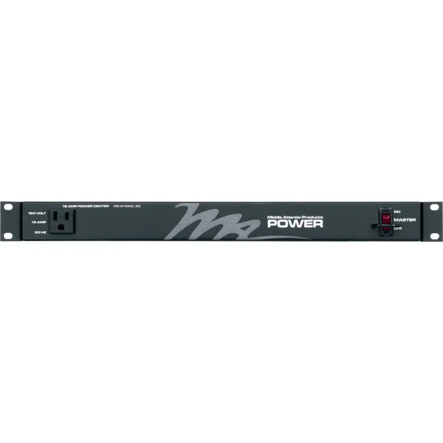 Middle Atlantic PD Series Slim High-Density 15 Amp Vertical Power Strip with 20ft Cord