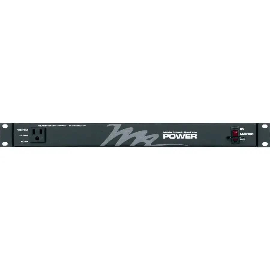 Middle Atlantic PD Series Slim High-Density 15 Amp Vertical Power Strip with 20ft Cord by Legrand Group