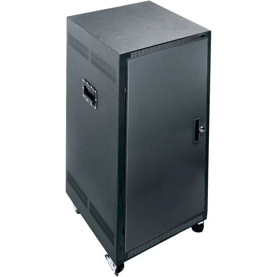 Middle Atlantic PTRK21 Portable 21U Steel Rack Cabinet with Locking Casters