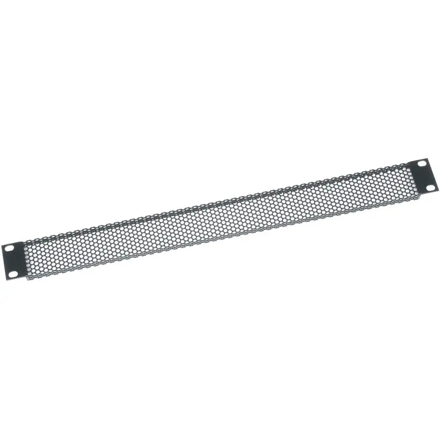 Middle Atlantic VT1CP12 1RU Vented Rack Panel - Perforated Steel with Black Powder Coat Finish, Pack of 12