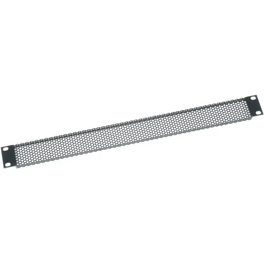 Middle Atlantic VT1CP12 1RU Vented Steel Rack Panel with Black Powder Coat Finish - Pack of 12 by Legrand Group