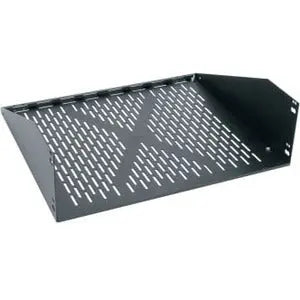 Middle Atlantic WUSS20.5 Rack Shelf – 3U Rack-Mountable Steel Shelf for 50 lb Load Capacity