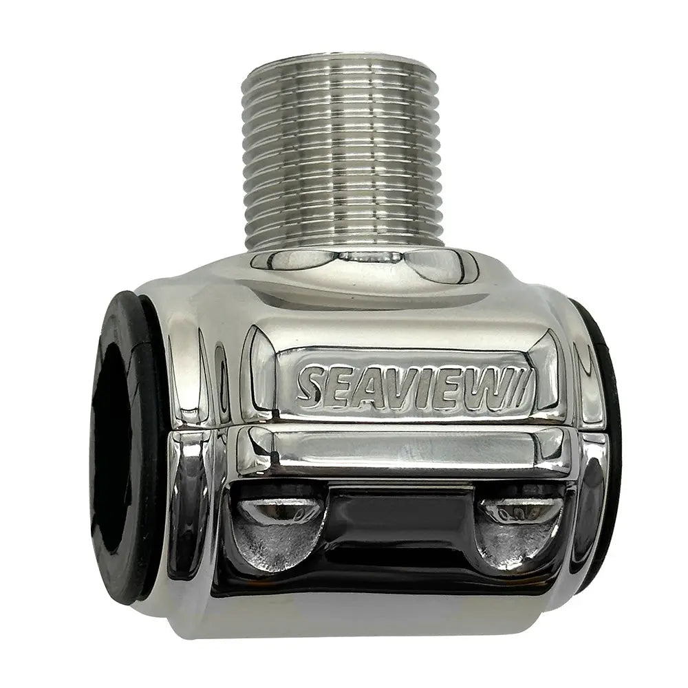 Seaview 316 Stainless Steel Antenna Rail Mount for 1 to 1-1/4 Inch Rails
