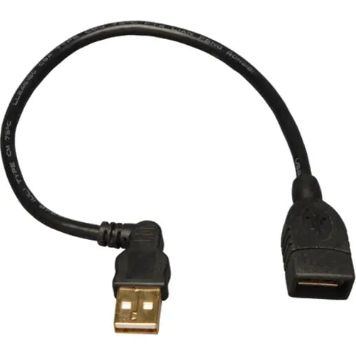 Eaton Tripp Lite Series USB Right Angle Extension Cable - 10 Inch (U005-10I)