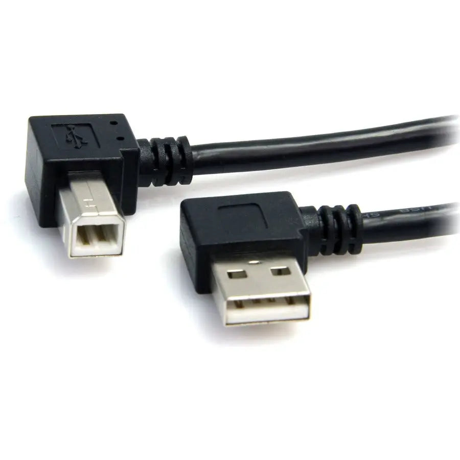 StarTech.com 3 ft USB A to B Right Angle Data Transfer Cable - M/M