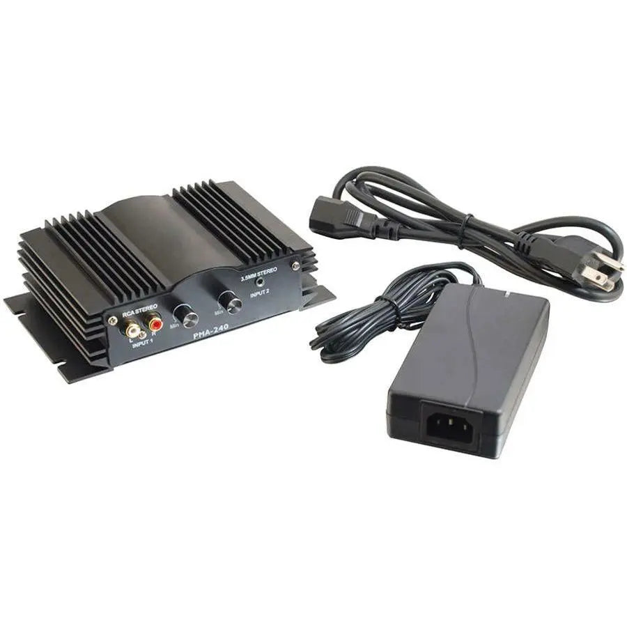 Legrand C2G 40533 Plenum-Rated 40W Stereo Audio Amplifier with Dual Channels
