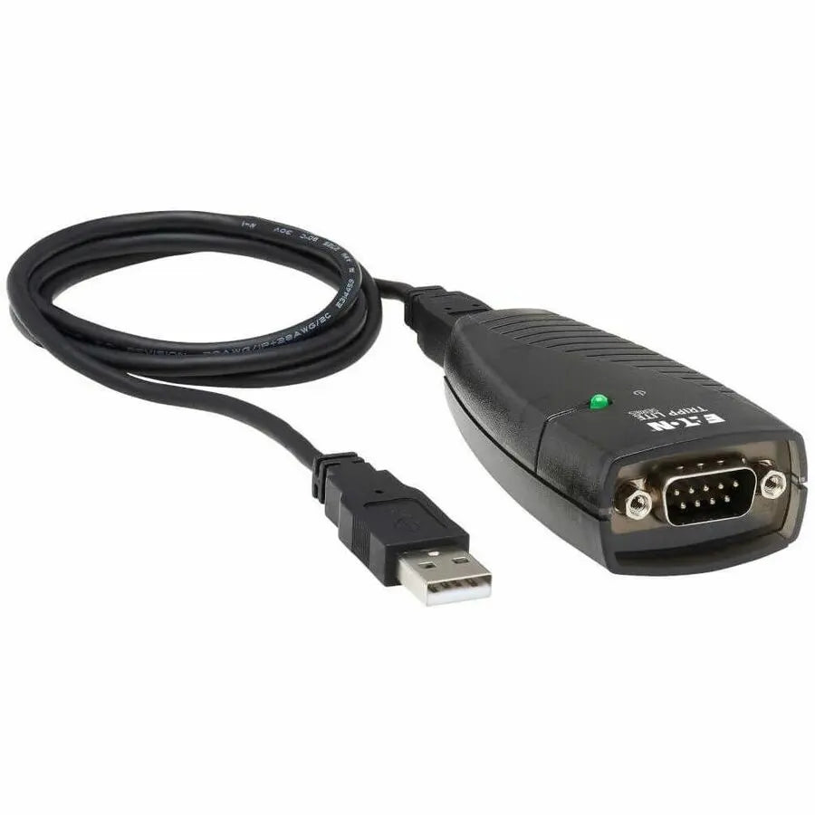 Eaton Corporation Tripp Lite Keyspan USA-19HS High Speed USB Serial Adapter - USB-A to DB9 RS-232, 3 ft