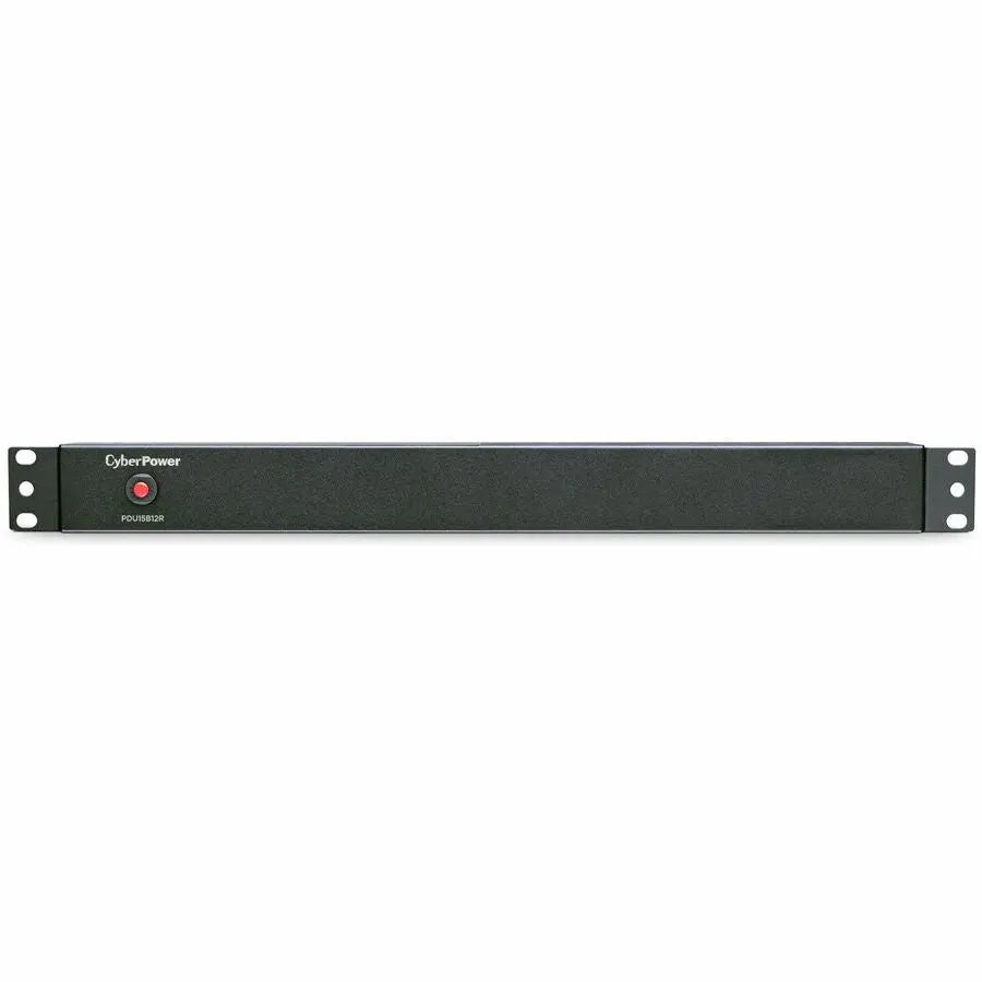 CyberPower PDU15B12R 12-Outlet 1U Rackmount Power Distribution Unit with 15 ft Cord