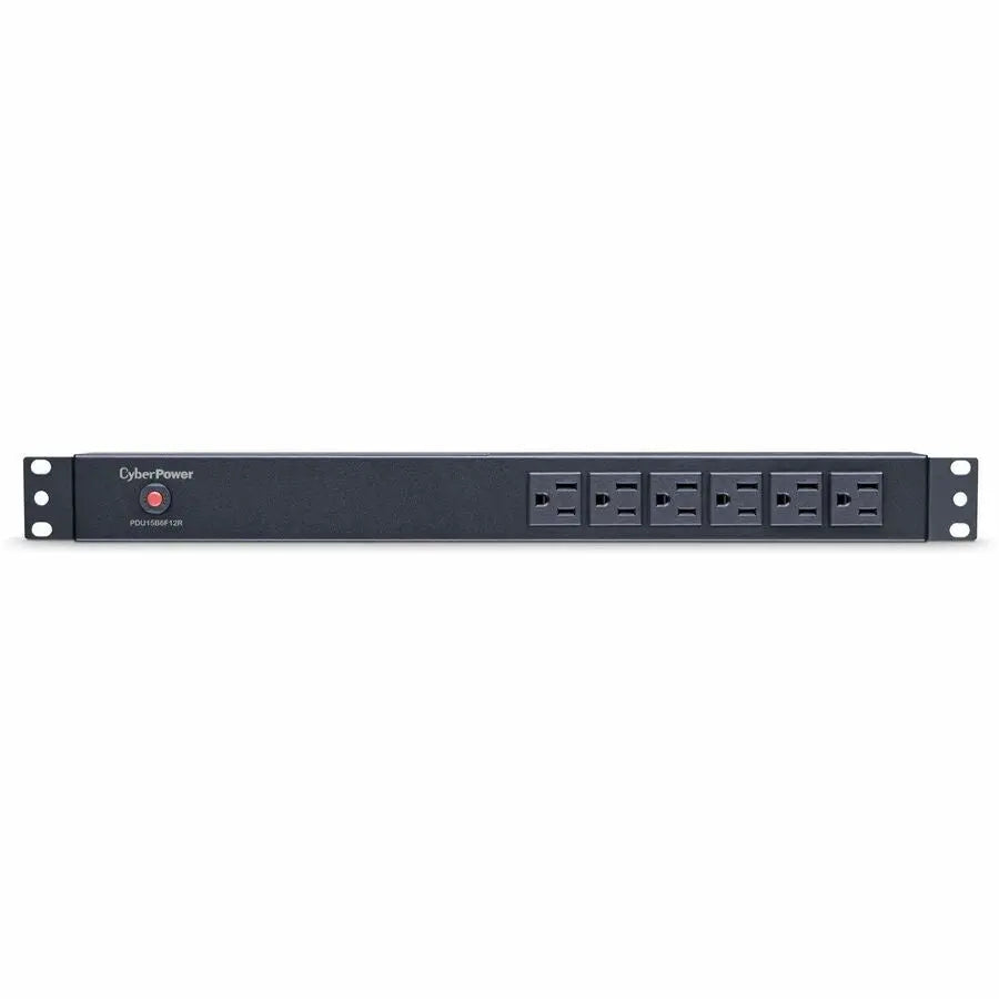 CyberPower PDU15B6F12R 100-125VAC 15A Rackmount Power Distribution Unit