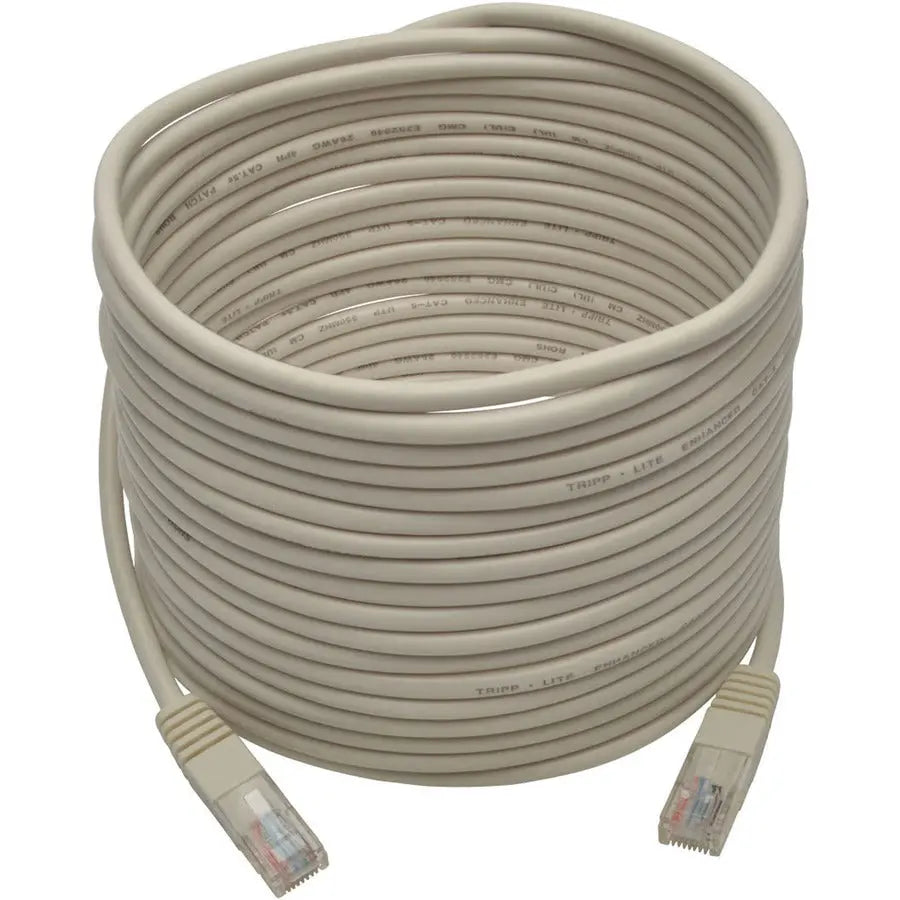 Eaton Tripp Lite Series Cat5e 350 MHz Molded Ethernet Patch Cable – 25 ft, White