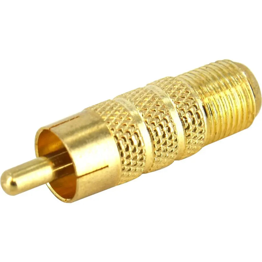 StarTech.com RCACOAXMF RCA to F Type Coaxial Adapter M/F