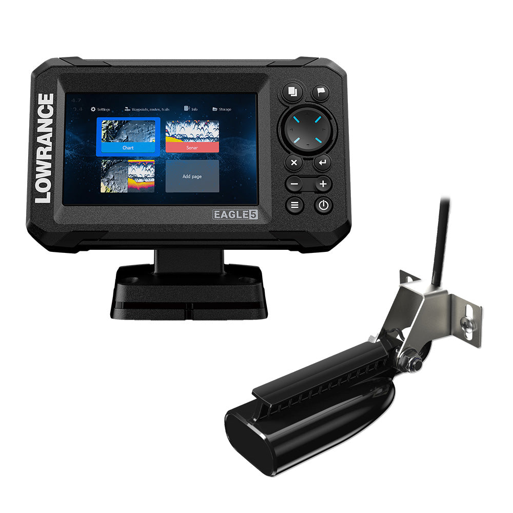 Lowrance Eagle 5 Fish Finder Combo with SplitShot HD Transducer, Part 000-16111-001