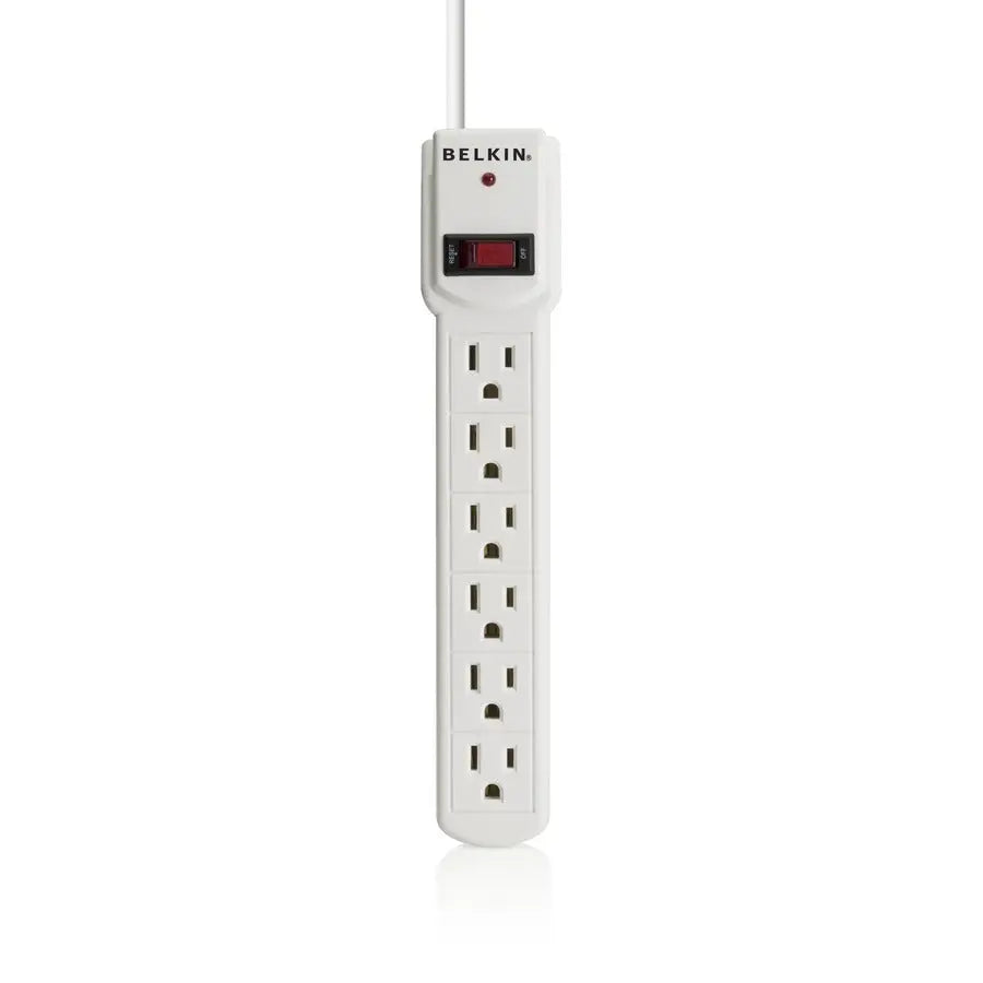 6OUT SURGE PROTECTOR 3FT CORD  PERP