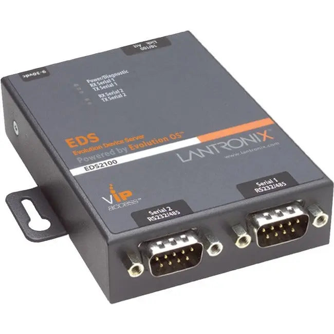 Lantronix EDS2100 2-Port Secure Ethernet Device Server for Remote Management