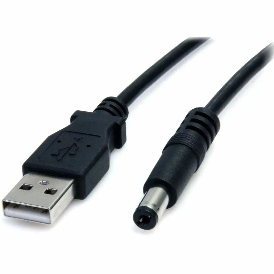 StarTech.com 3 ft USB to Type M Barrel 5V DC Power Cable - Connect and Power Your 5V Devices