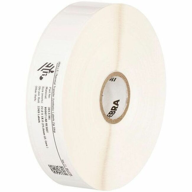 Zebra 8000D Direct Thermal Multipurpose Labels, Part Number 10012148