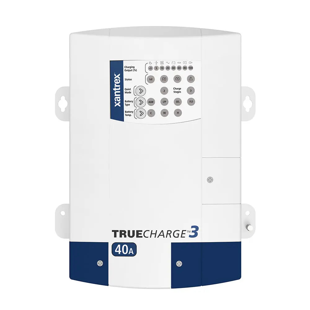 Xantrex TRUEcharge3 40A 3 Bank Battery Charger for 12V Lithium and Lead-Acid Batteries
