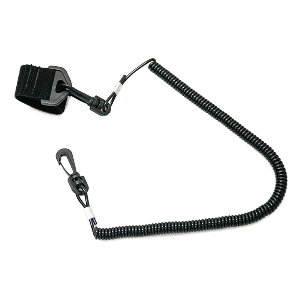 YakGear Coiled Fishing Rod Leash - Secure Your Rod with Confidence
