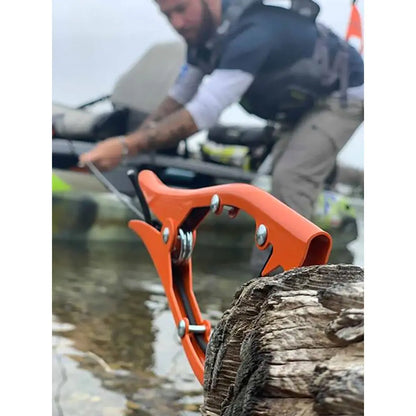 YakGear Orange Brush Gripper - Secure Clamping Tool with 8 ft Rope