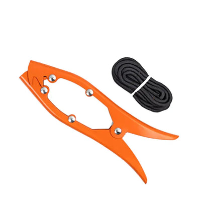 YakGear Orange Brush Gripper - Secure Clamping Tool with 8 ft Rope