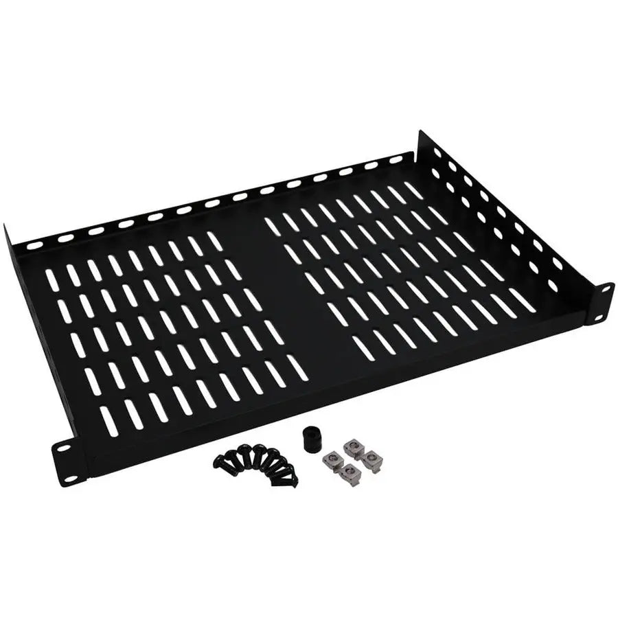 Eaton Corporation Tripp Lite SRSHELF2P1U 1U Cantilever Fixed Rack Shelf for 2-Post Racks