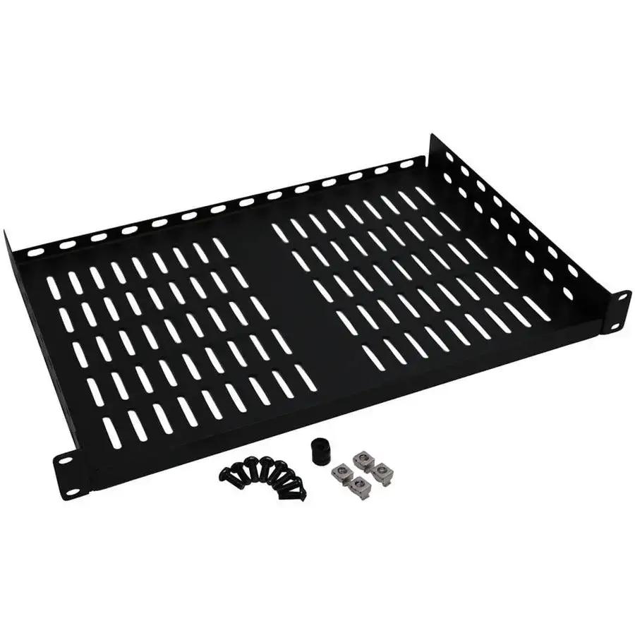 Eaton Corporation Tripp Lite SRSHELF2P1U 1U Cantilever Fixed Rack Shelf for 2-Post and 4-Post Racks by Eaton Corporation