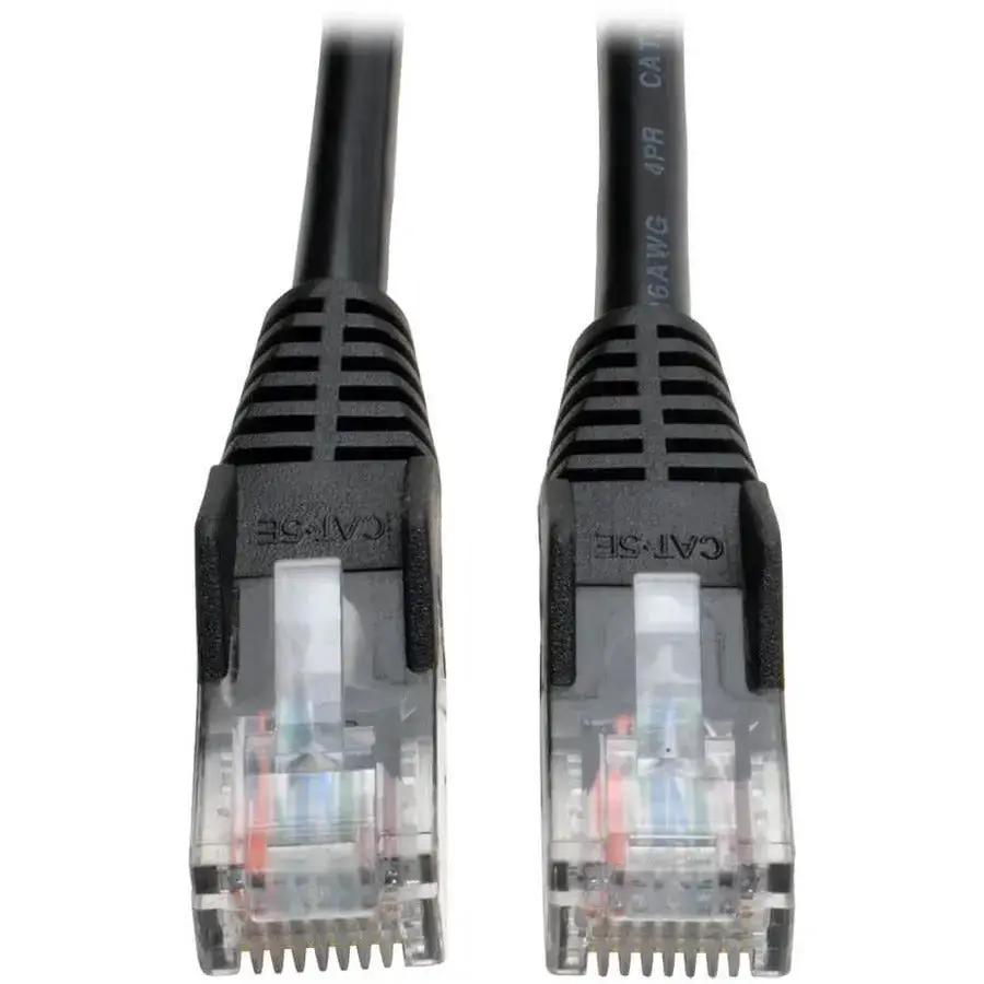 Eaton Tripp Lite Series 6-ft. Black Snagless Cat5e Ethernet Patch Cable (N001-006-BK) by Eaton Corporation