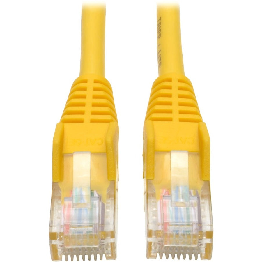 Eaton Tripp Lite Series Cat5e 7 ft. Yellow Snagless UTP Ethernet Patch Cable (RJ45 M/M) - 350 MHz/1 Gbps