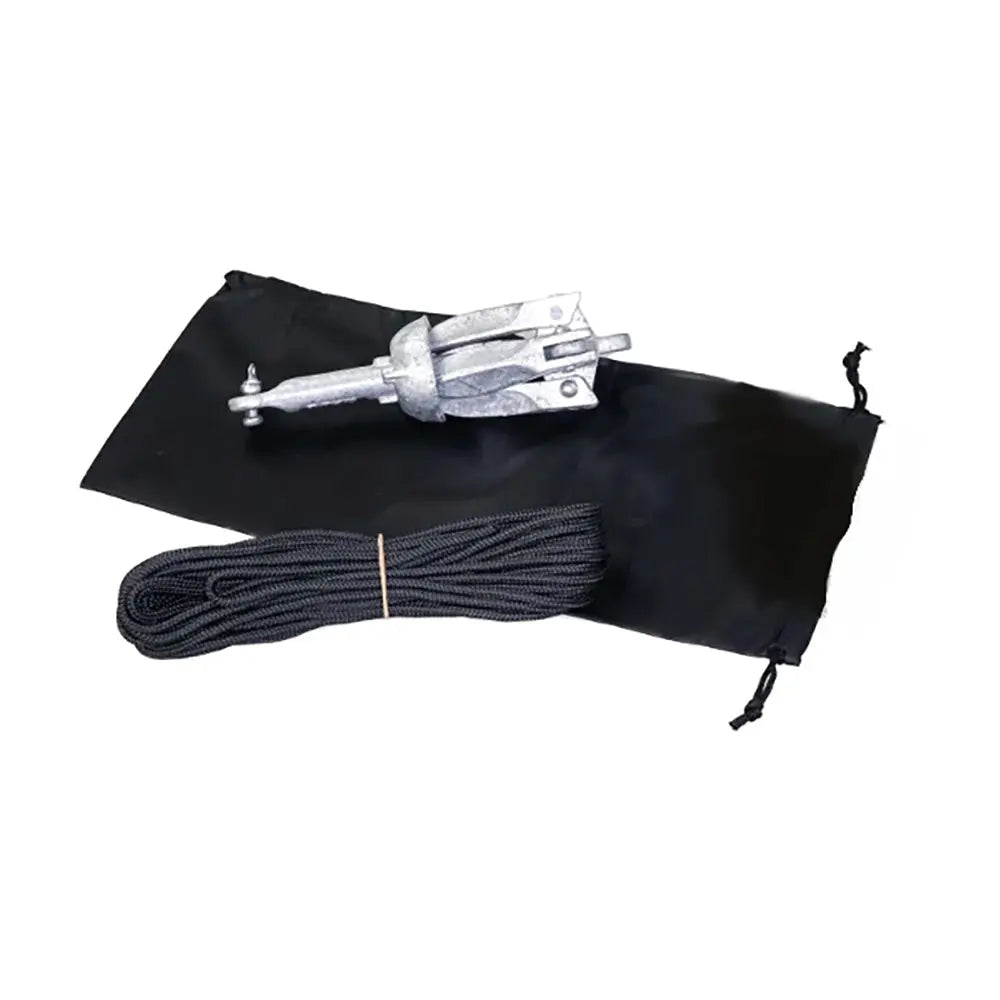 YakGear 1.5 lb Grapnel Anchor Kit with Storage Bag for Kayaks and Canoes
