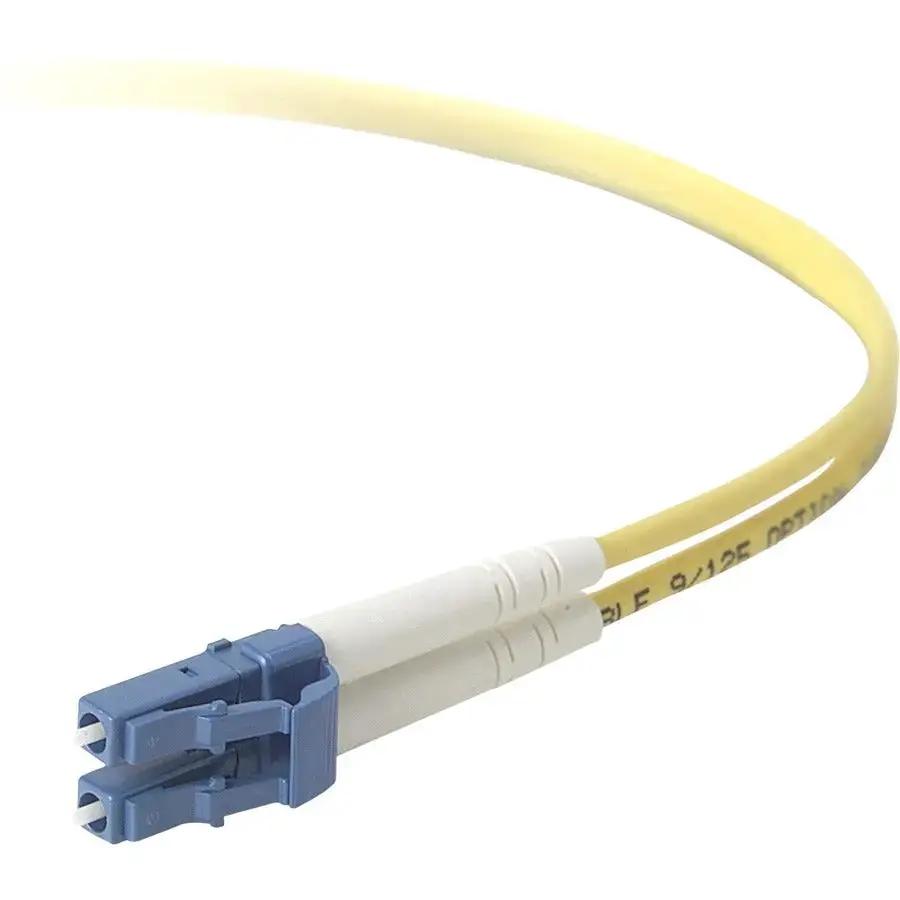 Belkin LCLC083-01M-TAA Fiber Optic Duplex Patch Cable - 3.3 ft, Yellow by Belkin International, Inc